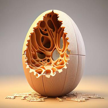 3D модель Вылупление план-яйца (STL)